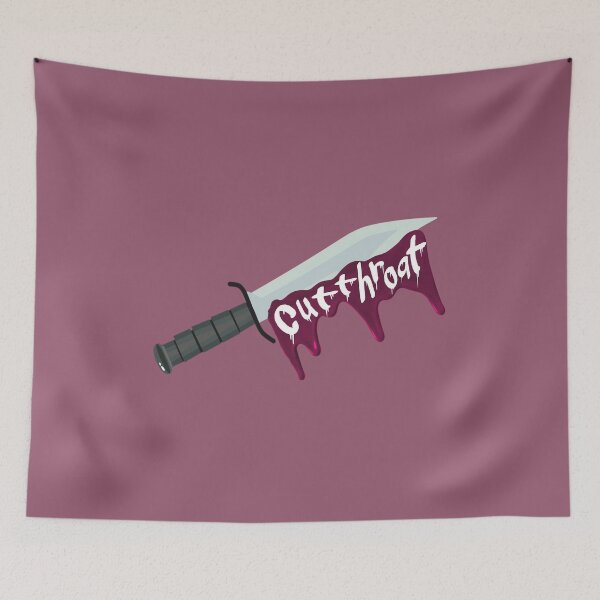 Item preview, Dripping Knife Cutthroat Pink designed and sold by everything4eva.
