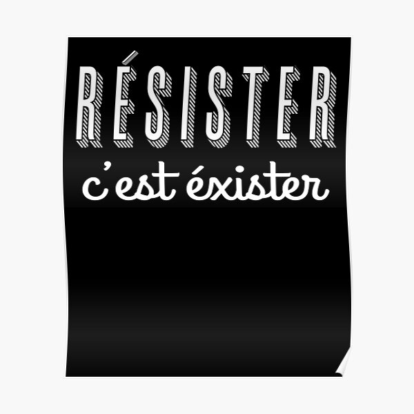 Resister Posters Redbubble