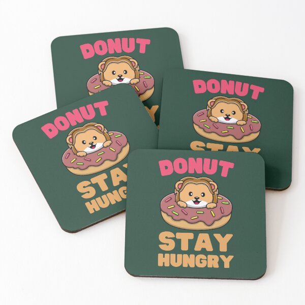 Item preview, | Donut Stay Hungry | Lion Loves Hungry | designed and sold by Keep Smiling.