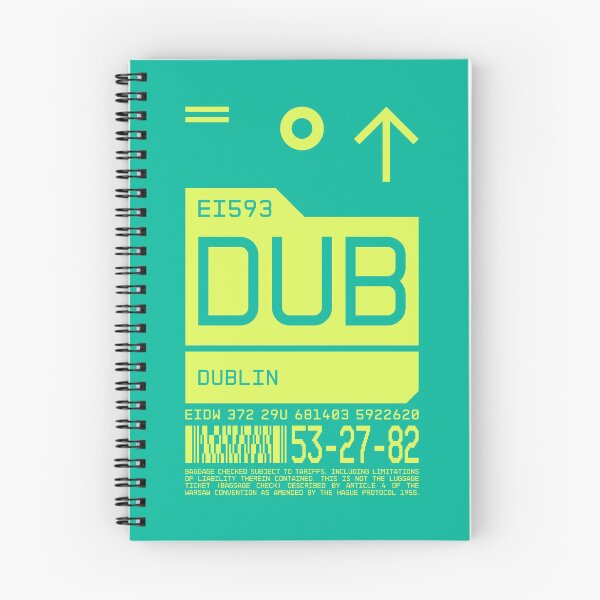 Item preview, Luggage Tag C - DUB Dublin Ireland designed and sold by VoodooCircus.