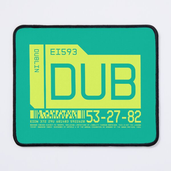 Item preview, Luggage Tag C - DUB Dublin Ireland designed and sold by VoodooCircus.