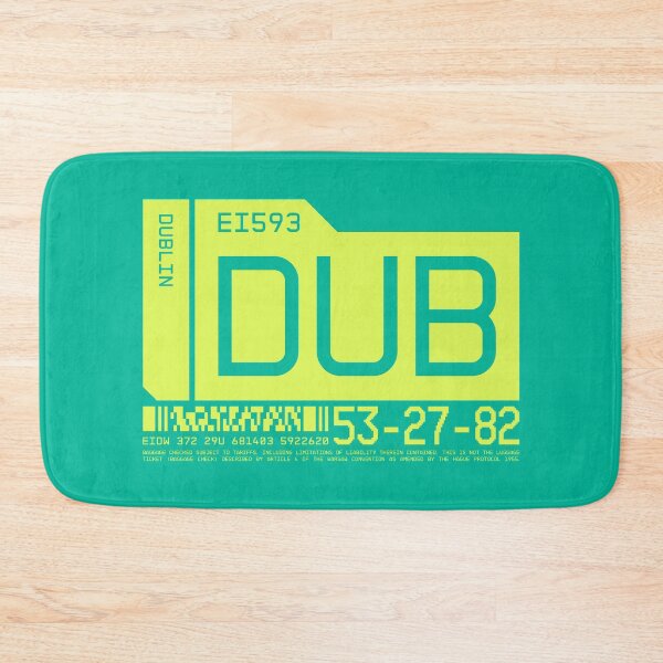 Item preview, Luggage Tag C - DUB Dublin Ireland designed and sold by VoodooCircus.
