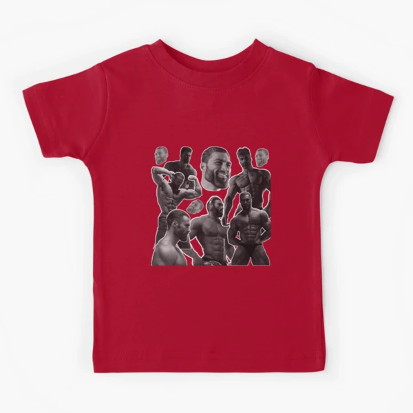 WWE Four Squares Collage Kid Size Red T-Shirt