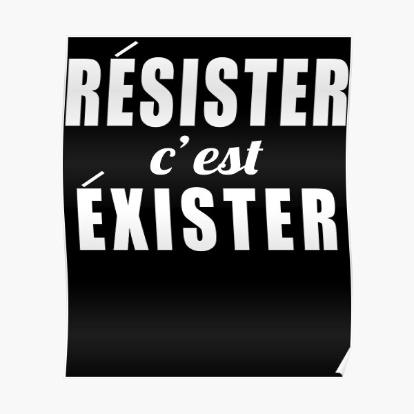 Resister Posters Redbubble