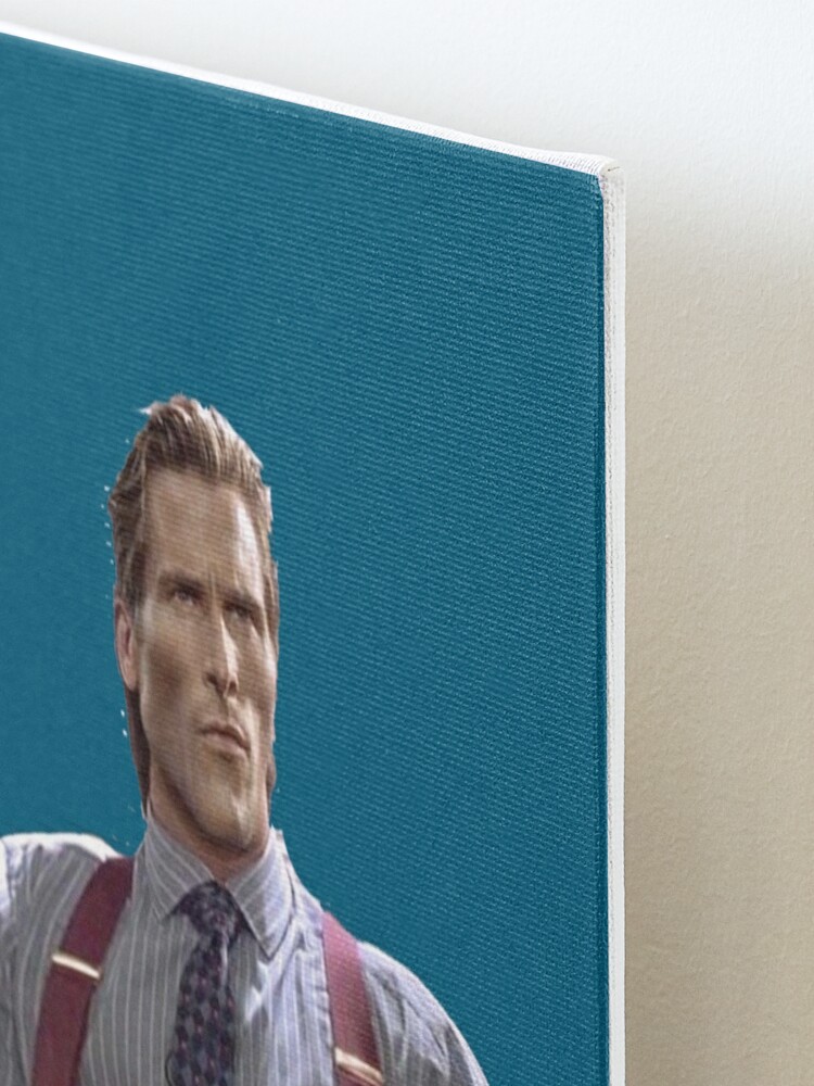 Patrick Bateman Gigachad Meme | Art Board Print