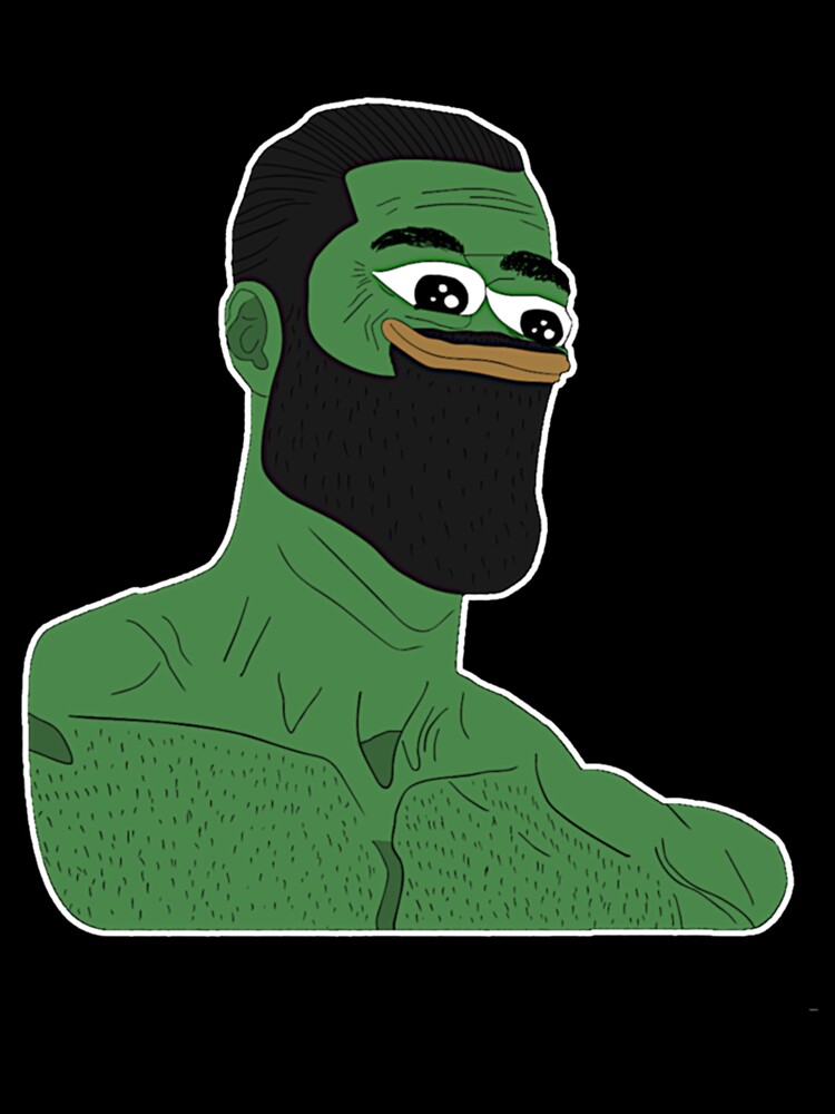 Giga chad, pepe chad set, chad meme. Magnet for Sale by T-Look