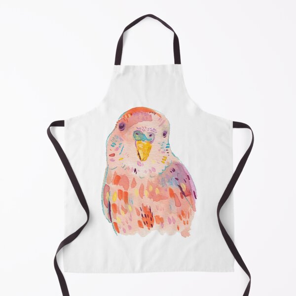 Item preview, Cute Pink Budgerigar designed and sold by Sara Brenton.