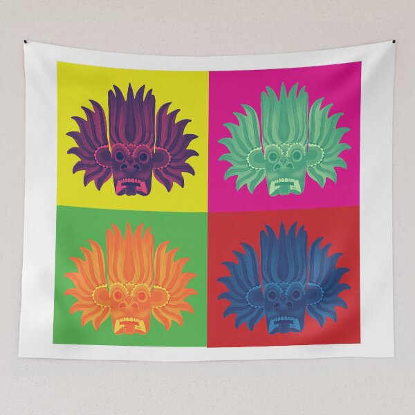 Item preview, All My Yakas Are Here Sri Lanka Retro Pop Art designed and sold by Legit Hooligan.