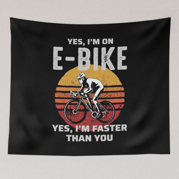 Item preview, E-Bike Electric Bicycle Bike Cycling Funny designed and sold by CuteDesigns1.