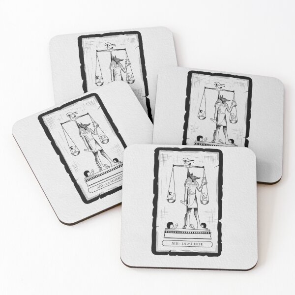 Artikelvorschau, Anubis-Tarot-Karte entworfen und verkauft von Effe0ilustrador.