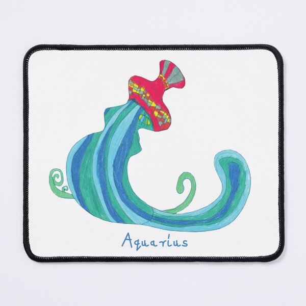 Item preview, Aquarius Zodiac Sign (large text) designed and sold by artimeencf.