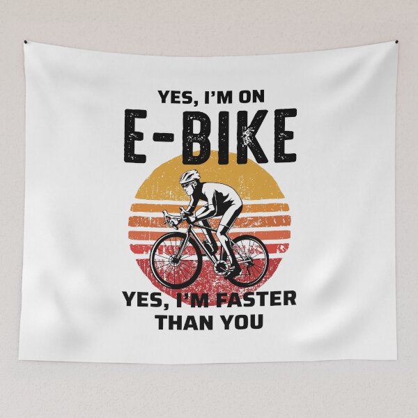 Item preview, E-Bike Electric Bicycle Bike Cycling Funny designed and sold by CuteDesigns1.