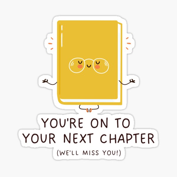 Item preview, Next chapter of life - coworker leaving, farewell, goodbye designed and sold by CherieTree.