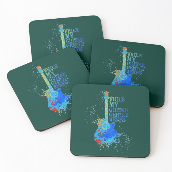 Item preview, quot While My Guitar Gently Weeps quot Design   designed and sold by CeridwenKennedy.