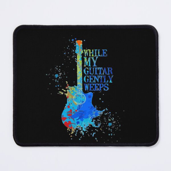 Item preview, quot While My Guitar Gently Weeps quot Design designed and sold by CeridwenKennedy.