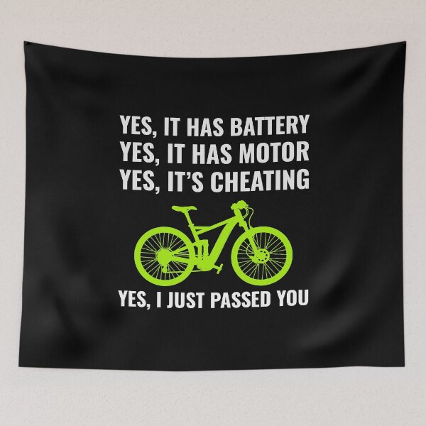 Item preview, E-Bike Electric Bicycle Bike Cycling Funny designed and sold by CuteDesigns1.