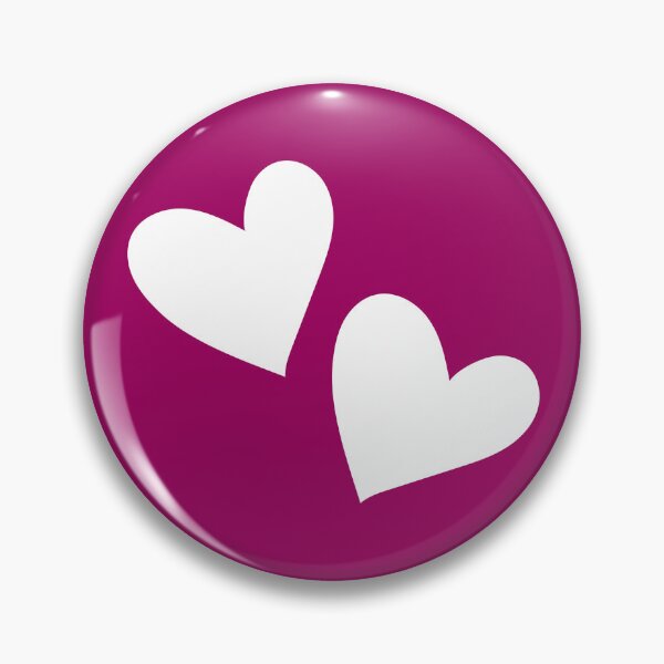 Two Hearts in Love Pin