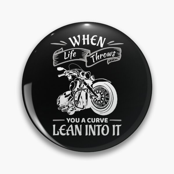 Item preview, When Life Throws You a Curve Lean Into It, Motorcycle Outfit, Biker Gift, Motorcycle Decal designed and sold by praewapy.
