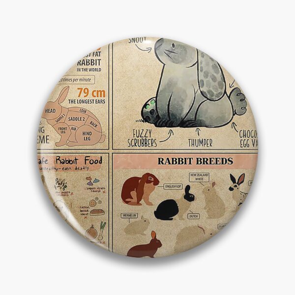 Item preview, Rabbit Bunny Knowledge art designed and sold by cevyl49.