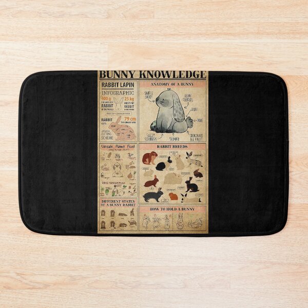 Item preview, Rabbit Bunny Knowledge art designed and sold by cevyl49.