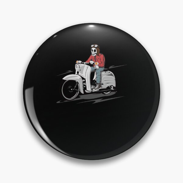 Item preview, Simson Schwalbe _amp_ quot_ Skulldriver _amp_ quot_   designed and sold by CeridwenKennedy.