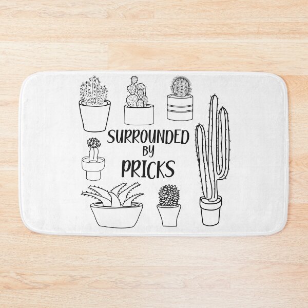 Item preview, Surrounded by Pricks Cactus Pun designed and sold by Good-Politics.