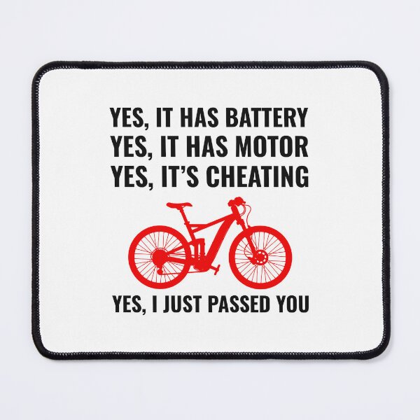 Item preview, E-Bike Electric Bicycle Bike Cycling Funny designed and sold by CuteDesigns1.