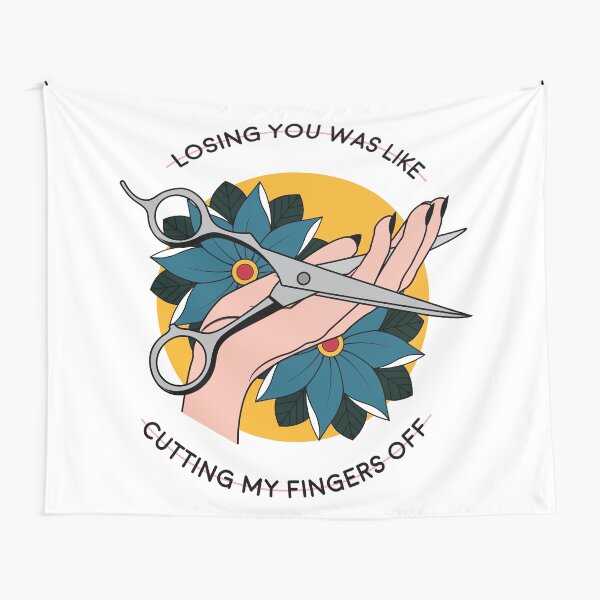 Cutting My Fingers Off Tapestry