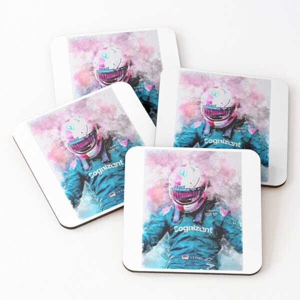 Artikelvorschau, Sebastian Vettel Aquarell entworfen und verkauft von WellingtonAdams.