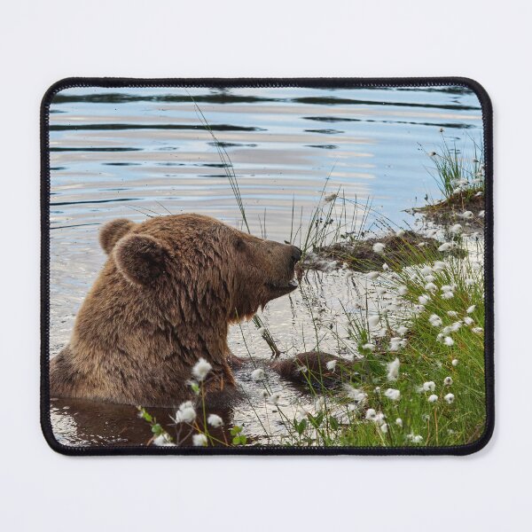 Item preview, Flower lover. Brown bear designed and sold by Jouko Lehto Photography.