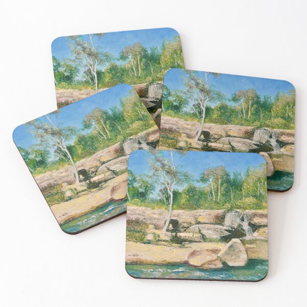 Item preview, Woolshed Upper Falls near Beechworth, Victoria, Australia designed and sold by Dai Wynn Fine Art.