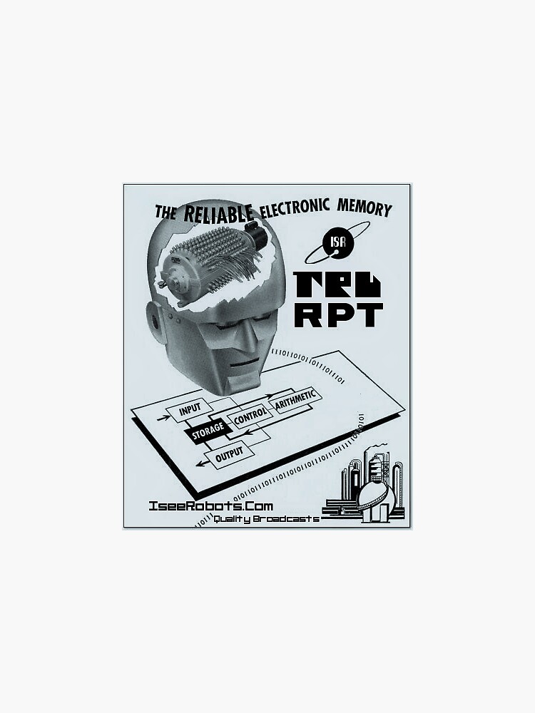 TRU RPT Reliable Memory Sticker by IseeRobots