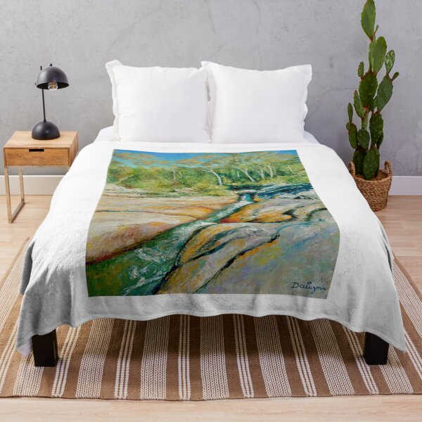 Item preview, Woolshed Falls Granite Water Race designed and sold by Dai Wynn Fine Art.