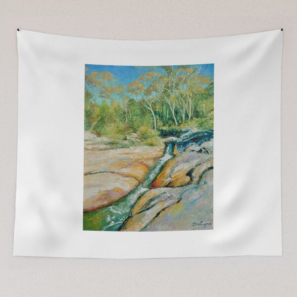 Item preview, Woolshed Falls Granite Water Race designed and sold by Dai Wynn Fine Art.