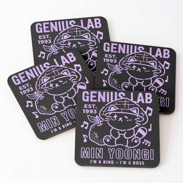 Item preview, Genius Lab Yoongi designed and sold by martinholsten.