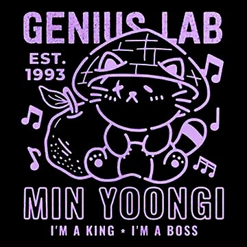 Genius Lab Suga tote bag – Little Bangtan