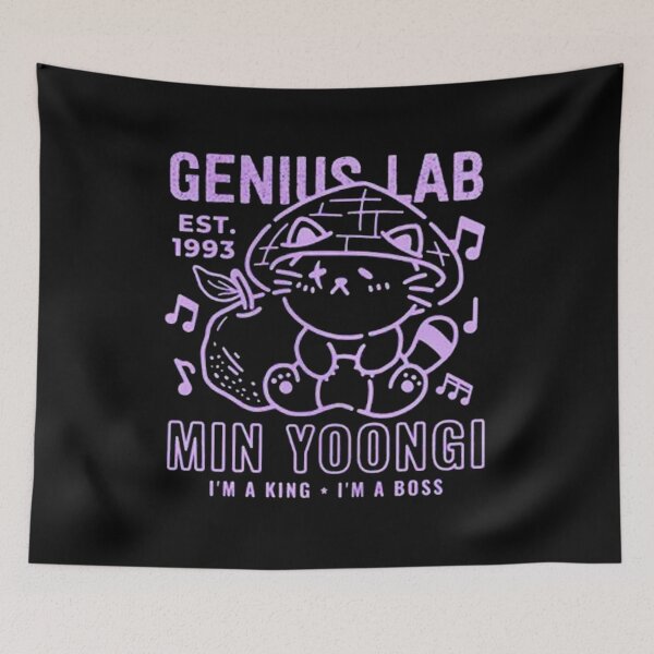 Item preview, Genius Lab Yoongi designed and sold by martinholsten.