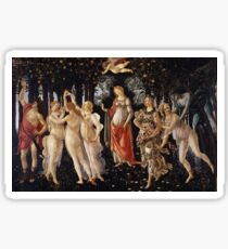 Pegatina Primavera, por Botticelli