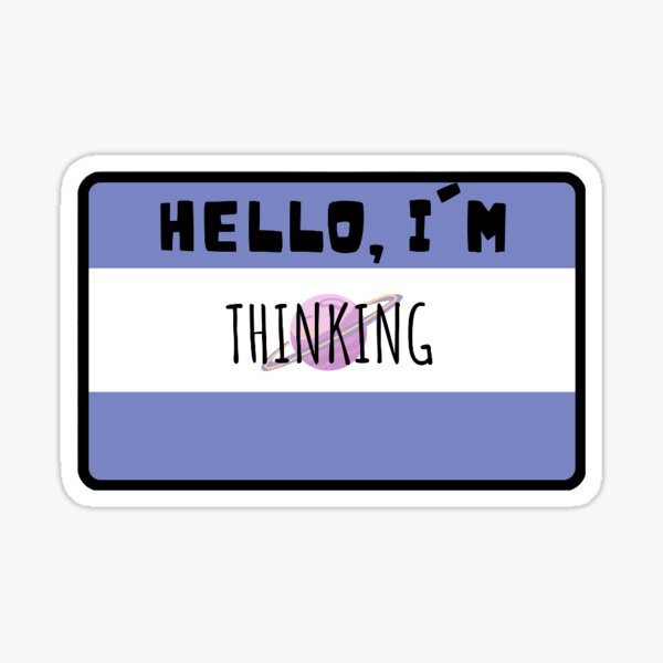 Hello I'm Anxious // Awkward // Tired // Doing My Best // Salty // Sassy  // Badge Buddy