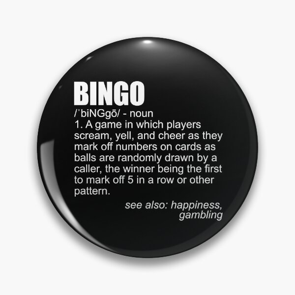 Item preview, Bingo Definition Bingo Balls Bingo Player Gift Bingo Gear designed and sold by DynamicDesign.
