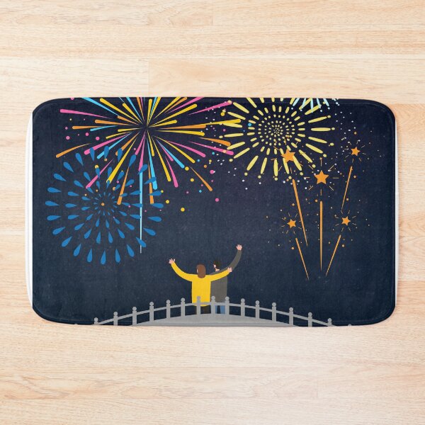 Item preview, fireworks, fireworks display.  Fireworks went off all over the city. designed and sold by zzzozzo.