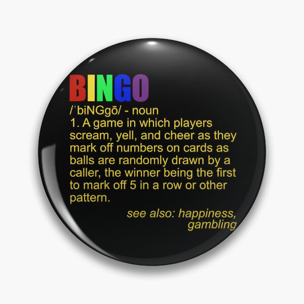 Item preview, Bingo Definition Bingo Balls Bingo Player Gift Bingo Gear designed and sold by DynamicDesign.