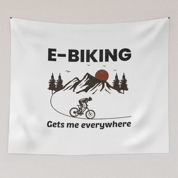 Item preview, E-Bike Electric Bicycle Bike Cycling Funny designed and sold by CuteDesigns1.