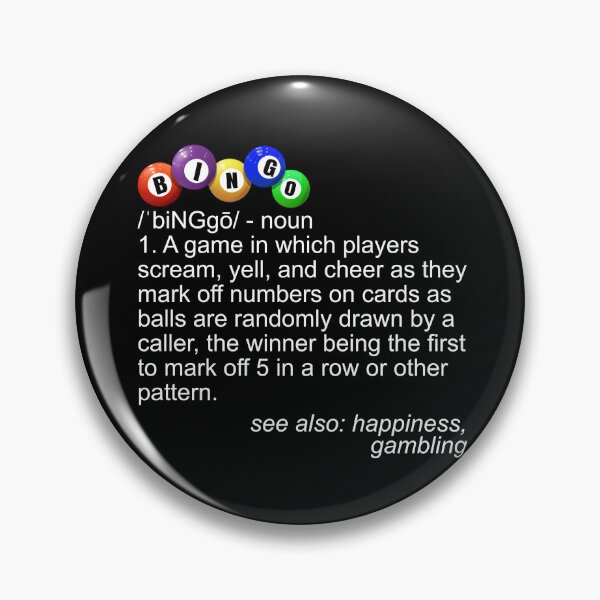 Item preview, Bingo Definition Bingo Balls Bingo Player Gift Bingo Gear designed and sold by DynamicDesign.