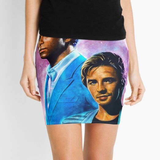 MIami Vice - Crockett and Tubbs Mini Skirt