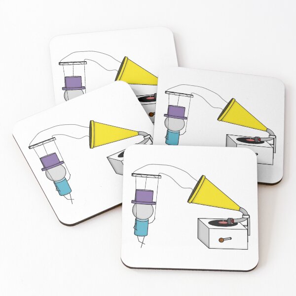 Item preview, Geometrechaun Dancing by a Phonograph designed and sold by NoirPineapple.