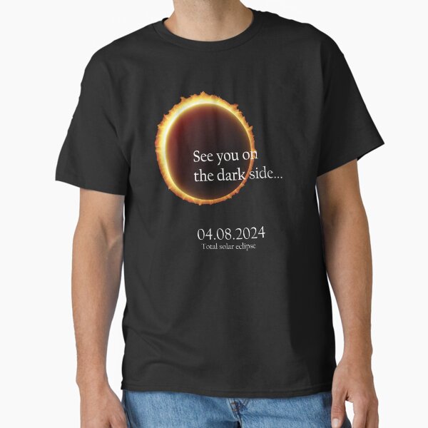 Item preview, Total solar eclipse 2024 - the dark side designed and sold by BeckyinOR.