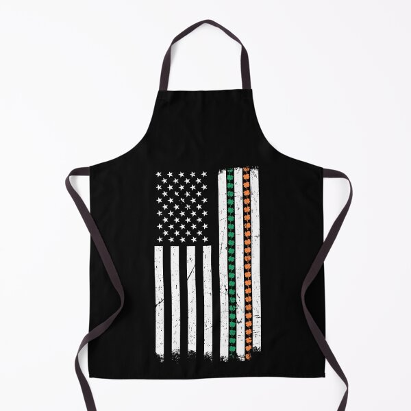 Item preview, Irish Shamrock American Flag Vintage Distressed designed and sold by designandclouds.