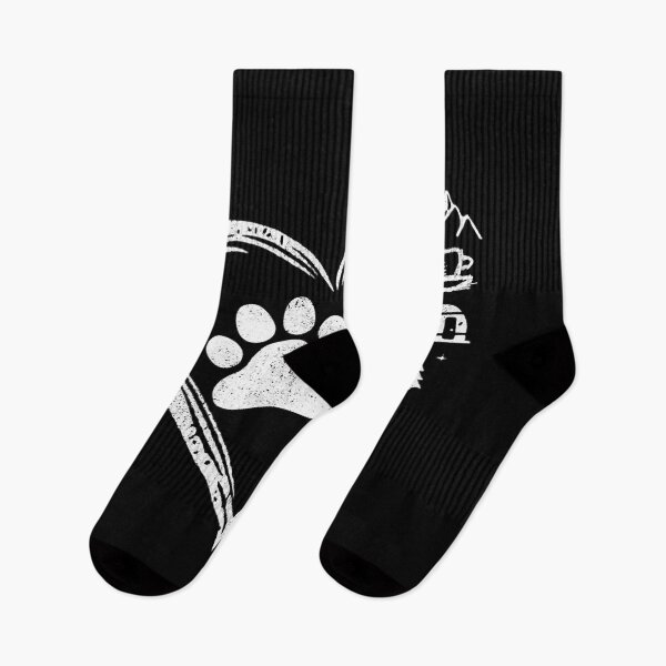 Item preview, Love Camping Dog Paw Print Heart Flip Flops Coffee Camper designed and sold by BennetJaco.