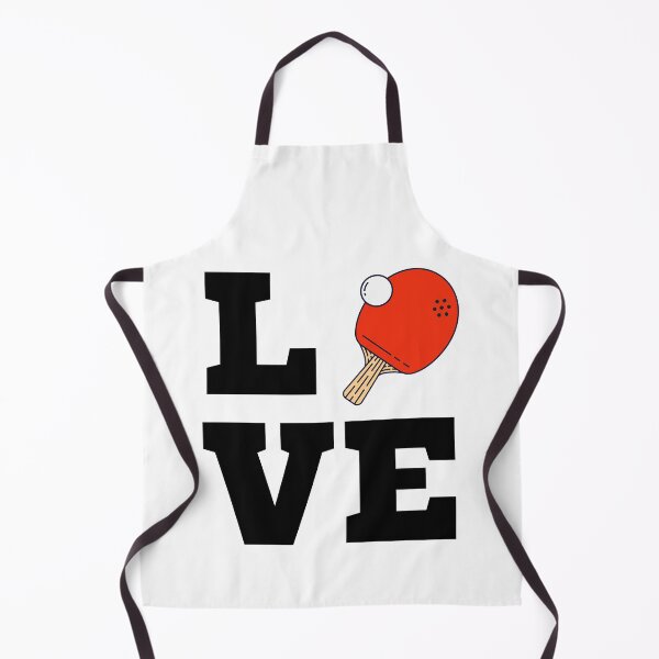Item preview, I Love Ping Pong Red - Pingpong Table Tennis Player Athlete Sports Lover designed and sold by Millusti.